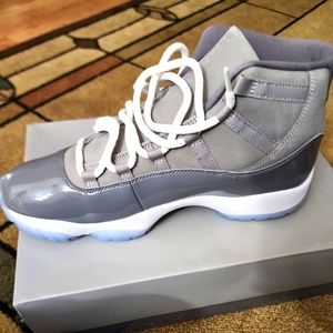 Air Jordan Retro 11 Medium gray multi color